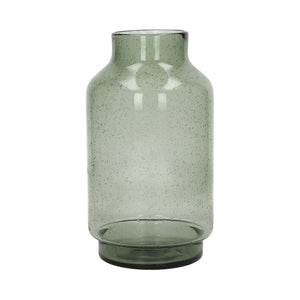 Vase en verre fumé - H29cm