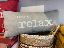 Charger l&#39;image dans la galerie, Coussin Time to Relax - beige
